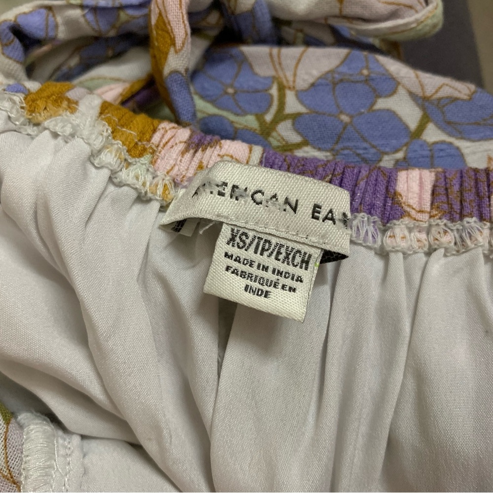 Lilac floral dress with pockets - Picture 8 of 8